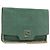 Borsa a Spalla FENDI in Pelle Verde Oro Auth bs33834 D'oro