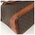 Céline Borsa a mano in tela Macadam CELINE in pelle PVC marrone e oro Auth ka2862 D'oro - vista 16
