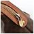 Céline Borsa a mano in tela Macadam CELINE in pelle PVC marrone e oro Auth ka2862 D'oro - vista 17
