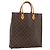 LOUIS VUITTON Borsa Sac Plat Monogram M51140 LV Auth BA11195 Monogramma
