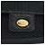 BALLY Borsa a Spalla a Catena Trapuntata in Nylon Nero e Oro Auth 160374 D'oro - vista 17