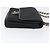 BALLY Borsa a Spalla a Catena Trapuntata in Nylon Nero e Oro Auth 160374 D'oro - vista 3
