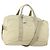 Borsa Boston Prada in nylon crema beige Auth ti3742 Crudo