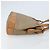 Céline Borsa a mano in tela Macadam CELINE in pelle PVC beige oro Auth 173793 D'oro - vista 3