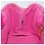 PRADA Canapa PM Borsa a mano in tela rosa oro Auth hk3537 D'oro - vista 20