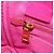 PRADA Canapa PM Borsa a mano in tela rosa oro Auth hk3537 D'oro - vista 21
