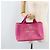 PRADA Canapa PM Borsa a mano in tela rosa oro Auth hk3537 D'oro - vista 24