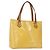 LOUIS VUITTON Borsa a Mano Monogram Vernis Houston Giallo Lime M91055 LV Auth 172363 D'oro