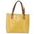 LOUIS VUITTON Borsa a Mano Monogram Vernis Houston Giallo Lime M91055 LV Auth 172363 D'oro - vista 13