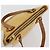LOUIS VUITTON Borsa a Mano Monogram Vernis Houston Giallo Lime M91055 LV Auth 172363 D'oro - vista 6