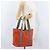 PRADA Borsa sportiva in tela arancione Auth 173993 - vista 23