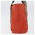 PRADA Borsa sportiva in tela arancione Auth 173993 - vista 5