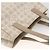 CHANEL Nuova Borsa Tote da Viaggio Nylon Beige CC Auth 174068 - vista 6