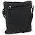 FENDI Zucca Canvas Schultertasche Schwarz Silber Auth 166831