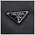 Borsa Boston PRADA in nylon grigio argento autentica am10771 Marrone - vista 17
