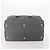 Borsa Boston PRADA in nylon grigio argento autentica am10771 Marrone - vista 5