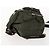 PRADA Backpack Nylon Khaki Silver Auth 172669 Silvery - view 4