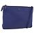 Céline Borsa a Spalla CELINE Trio in Pelle Blu Oro Auth ep13474 D'oro