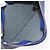 Céline Borsa a Spalla CELINE Trio in Pelle Blu Oro Auth ep13474 D'oro - vista 22