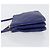 Céline Borsa a Spalla CELINE Trio in Pelle Blu Oro Auth ep13474 D'oro - vista 4