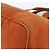 Hermès HERMES Valparaiso MM Handtasche Canvas Leder Orange Silber Auth ka2867 - Ansicht 16