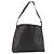 Céline Borsa a spalla in tela Macadam CELINE in pelle PVC nera e oro Auth fm5227 Nero D'oro