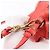 Chloé Chloe Schultertasche Leder 2-in-1 Rot Gold Auth BA10876 Golden - Ansicht 20