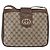 Gucci Borsa a Spalla GG Supreme PVC Beige Oro Auth ka3015 D'oro - vista 13
