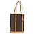 LOUIS VUITTON Borsa a Spalla Monogram Bucket GM M42236 LV Auth BA10992 Monogramma
