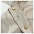 CHANEL COCO Marke Bluse Langarm-T-Shirt Seide Größe 38 Beige CC Auth ARZ187V - Ansicht 12