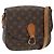 LOUIS VUITTON Monogram Saint Cloud GM Schultertasche M51242 LV Auth BA11243 Monogramm