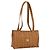 Borsa a Spalla MCM Vicetos Logogram in Pelle PVC Marrone Oro Auth 172151 D'oro