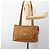Borsa a Spalla MCM Vicetos Logogram in Pelle PVC Marrone Oro Auth 172151 D'oro - vista 22