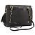 BALLY Borsa a Spalla con Catena Pelle Nera Oro Auth LNZ543 Nero D'oro