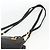 BALLY Borsa a Spalla con Catena Pelle Nera Oro Auth LNZ543 Nero D'oro - vista 8