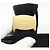 Borsa Tote Salvatore Ferragamo in tela blu navy oro Auth 173801 - vista 9