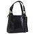 Borsa a mano in pelle Salvatore Ferragamo 2way Nera Oro Auth ka3030 Nero D'oro