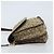 Céline Borsa a Spalla Celine C Sulky in Tela Beige Oro Auth gh1822 D'oro - vista 4