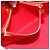 LOUIS VUITTON Monogram Vernis Reade PM Borsa a Mano Rossa M91088 LV Auth BA11260 Rosso - vista 20