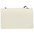 Borsa a spalla in pelle bianca e argento SAINT LAURENT Auth bs33774 Bianco - vista 2