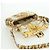 Borsa Mamma Baguette in tela Zucca FENDI Fenderche VERSACE bianca Auth 173367SAM - vista 21