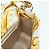 Borsa Mamma Baguette in tela Zucca FENDI Fenderche VERSACE bianca Auth 173367SAM - vista 24