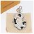 LOUIS VUITTON Monogramm LV Katzen Charm M01475 LV Auth ARZ470SAM - Ansicht 12