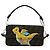 FENDI Zucca Tela Libellula FRGMT POKMON Mamma Baguette Nero Auth 167082SM Marrone - vista 13