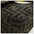 FENDI Zucca Tela Libellula FRGMT POKMON Mamma Baguette Nero Auth 167082SM Marrone - vista 16
