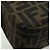 FENDI Zucca Tela Libellula FRGMT POKMON Mamma Baguette Nero Auth 167082SM Marrone - vista 18