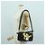 FENDI Zucca Tela Libellula FRGMT POKMON Mamma Baguette Nero Auth 167082SM Marrone - vista 30