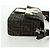 FENDI Zucca Tela Libellula FRGMT POKMON Mamma Baguette Nero Auth 167082SM Marrone - vista 4