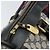 Borsa a mano GUCCI GG Supreme Sherry Line PVC Blu Navy Oro Rosso Auth 173870 D'oro - vista 10