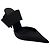Schwarze Satin-Mules mit elastischem Band von Bruno Frisoni